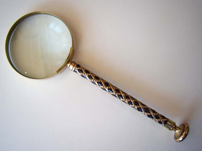 An Antique Magnifying Glass circa 1890